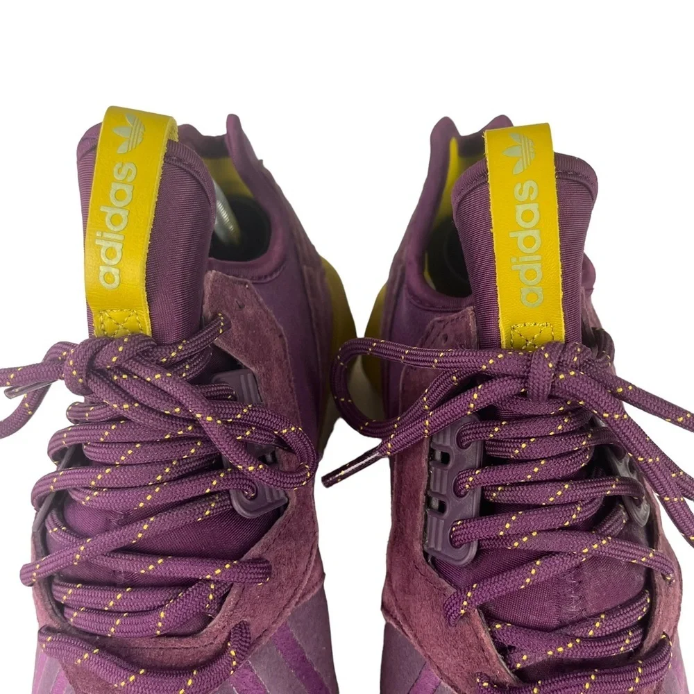 Adidas Tubular Purple Suede‎ Athletic Shoes Mens Size 8